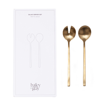 Bailey + Gray Salad Server Set