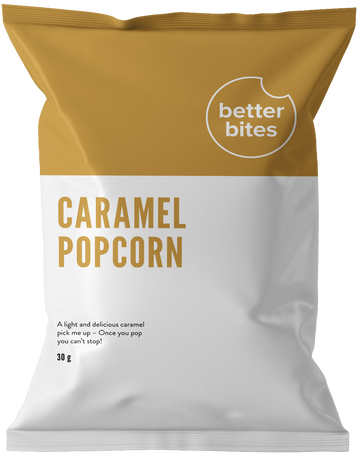 Better Bites Caramel Popcorn 30g - Gold