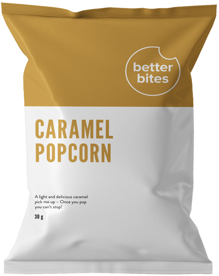 Better Bites Caramel Popcorn 30g - Gold